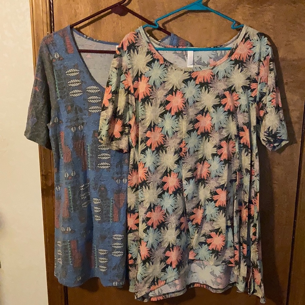Lot of 2 lularoe shirts